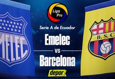 Emelec vs Barcelona SC: en qué canal ver y a qué hora juegan
