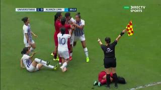 ¡Partido caliente! Steffani Otiniano y Nemesis Leal se fueron a las manos y terminaron siendo expulsadas de la final del Fútbol Femenino [VIDEO]