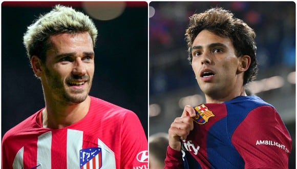 Antoine Griezmann y Joao Félix jugaron juntos en el Atlético de Madrid hasta finales de 2022. (Foto: Getty Images)