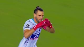 Sorprendió a todos: el golazo de tiro libre de Sebastián Viera para el 1-0 de Junior ante Barcelona SC [VIDEO]