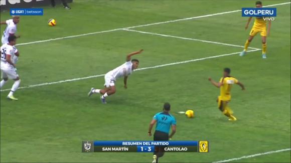 Resumen del San Martín vs. Cantolao por el Torneo Clausura 2022. (Video: GOLPERU)