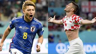 Alineaciones del Japón vs. Croacia: jugadores para el partido por octavos de Qatar 2022