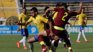 Venezuela perdió 1-0 ante Brasil por la tercera fecha del hexagonal del Sudamericano Sub 20