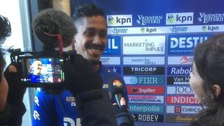 ¿Qué dijo Tapia tras debutar con camiseta del Willem II en su primer partido?