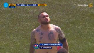 Unión Comercio: Cristian Bogado celebró gol mostrando sus kilos de más (VIDEO)