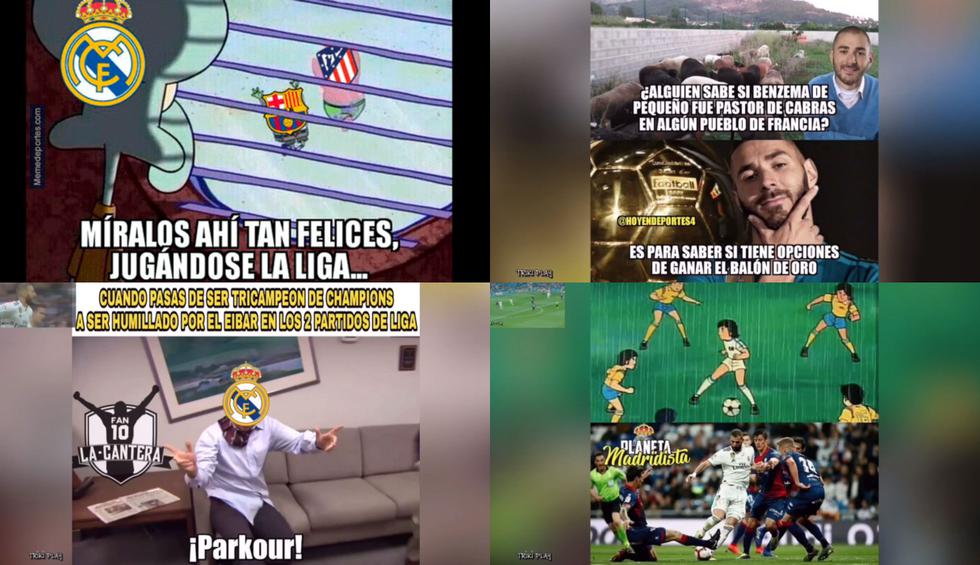 ¡No dejarás de reír! Los mejores memes del triunfo del Real Madrid sobre Eibar por LaLiga [FOTOS]